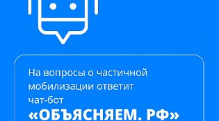 Шарьинцы могут задать вопросы о частичной мобилизации через чат-бот