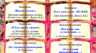 Централизованная библиотеке представляет афишу онлайн-мероприятий