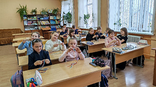 Магия ниток в 3-м классе!