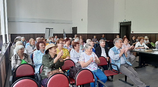Прошел семинар-совещание председателей первичных ветеранских организаций, которое провела председатель горрайсовета Людмила Николаева