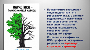 Профилактика наркомании 