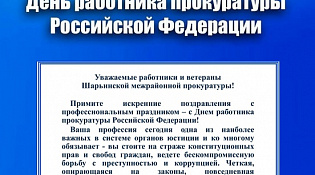 С Днем работников прокуратуры РФ