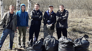 Преподаватели и студенты Шарьинский аграрного техникума приняли участие во Всероссийском субботнике