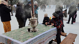 Традиционная масленица в Городском парке культуры и отдыха