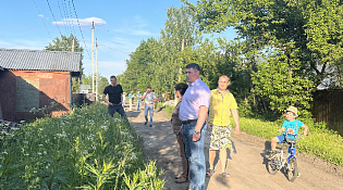Встреча с жителями ул.Радищева.